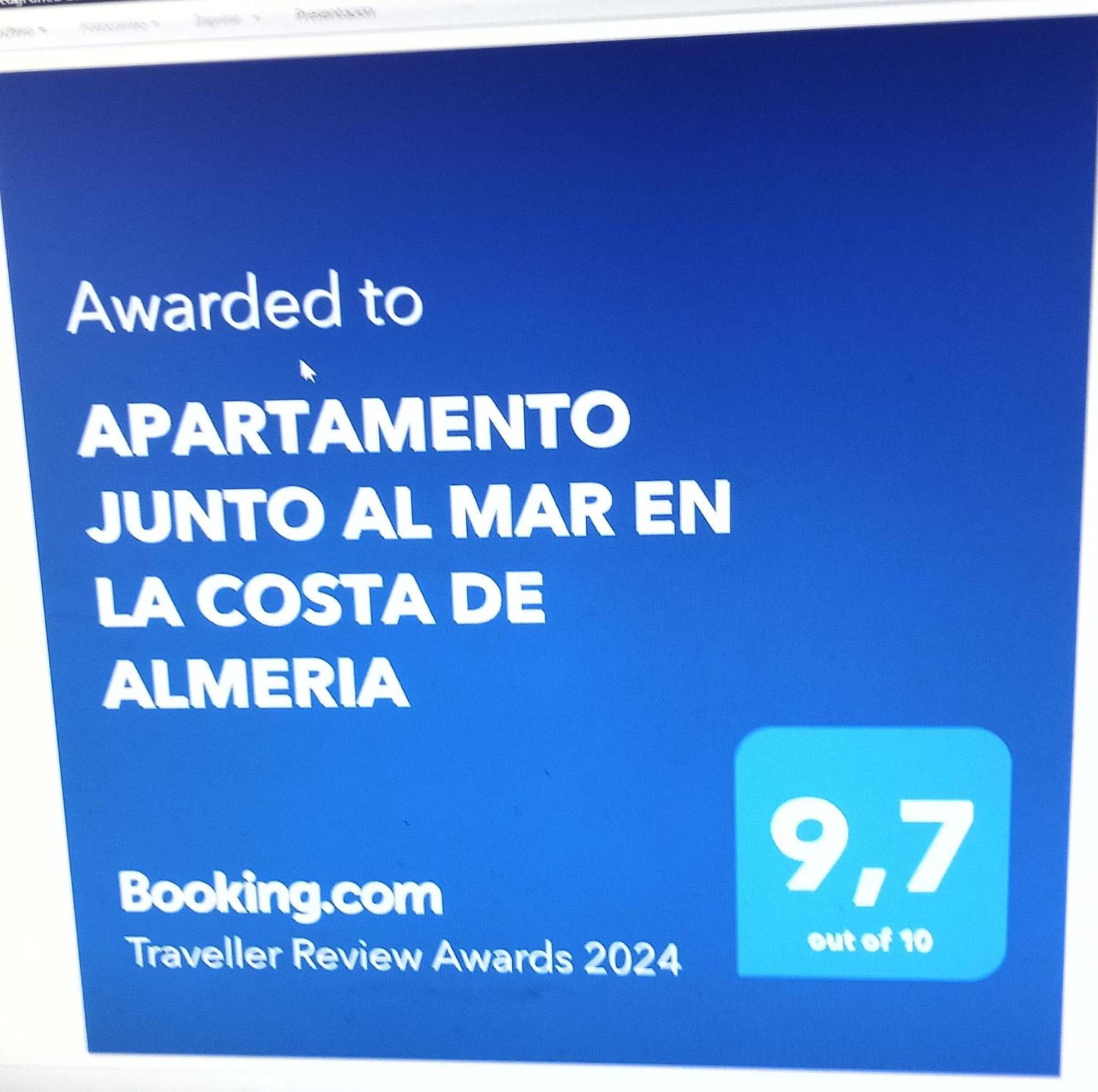 Apartamento Junto Al Mar En La Costa De Almeria El Pozo del Esparto Ngoại thất bức ảnh