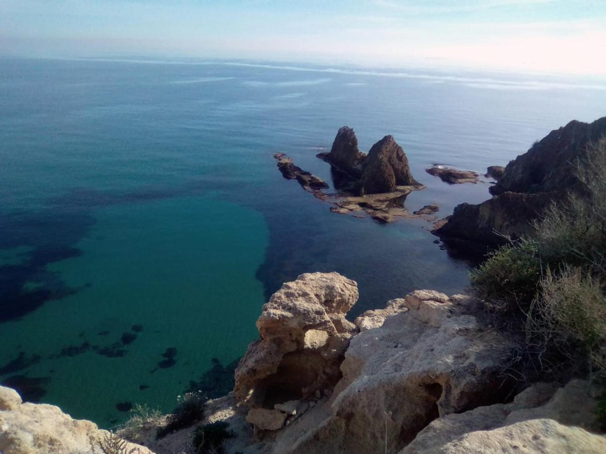 Apartamento Junto Al Mar En La Costa De Almeria El Pozo del Esparto Ngoại thất bức ảnh